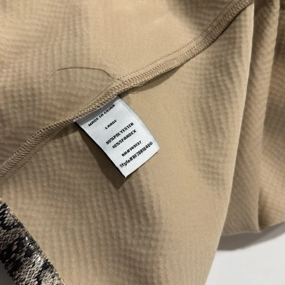 HYFVE sneak print skirt NWT